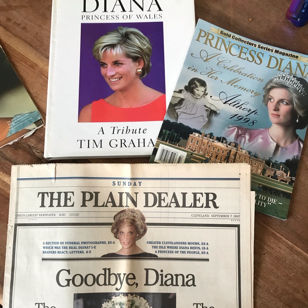 Princess Diana memorabilia